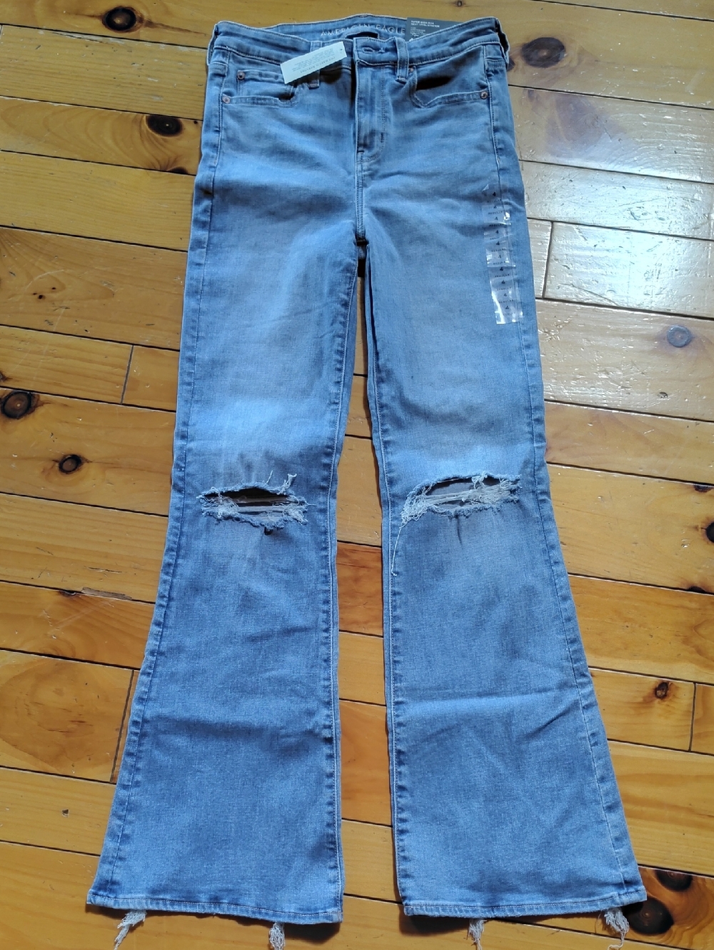 American Eagle Super Hi-Rise Flare Jeans